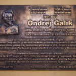 Počas odhalenia pamätnej dosky Ondreja Gálika v Košiciach na Alžbetinej ulici 16.
Košice: 17. august 2019/Foto: Jozef Jarošík